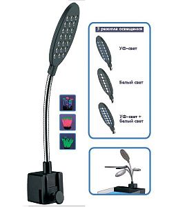 Светильник светодиодный GLOXY Glow Light UV аквариумный, 3 Вт