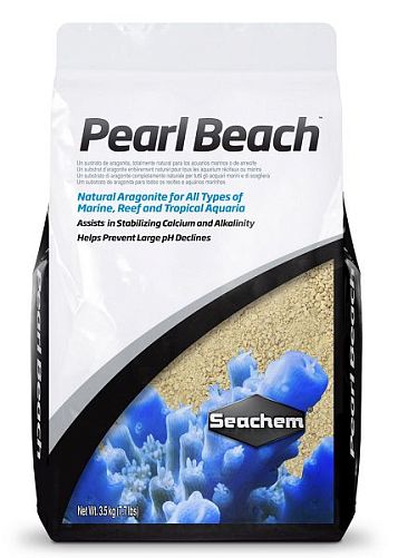 Грунт Seachem Pearl Beach для аквариума, 3,5 кг