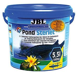 JBL Pond Sterlet корм для осетров, тонущие гранулы 5,5 л