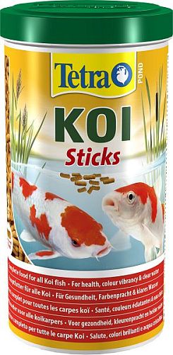 Корм Tetra Pond KoiSticks для прудовых рыб, гранулы для роста, 1 л