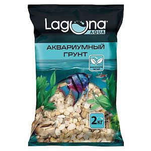 Грунт Laguna бежевый меланж, 2&nbsp;кг, 6&minus;9&nbsp;мм
