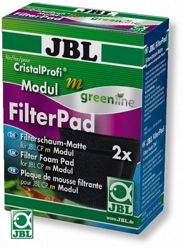 JBL Сменная губка для модуля внутреннего фильтра JBL CristalProfi m greenline, 2 шт., арт. 6096800