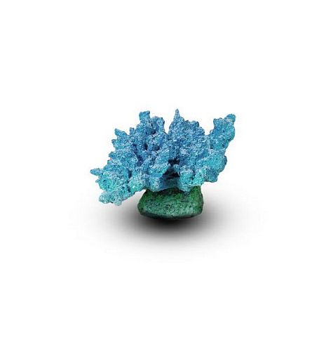 Коралл Корона Голубой 13х10х6,5 см