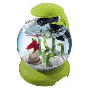 Tetra Cascade Globe аквариум круглый, зеленый, 6,8 л