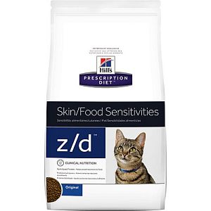 Диета Hill’s Prescription Diet z/d для кошек при аллергиях, 2 кг