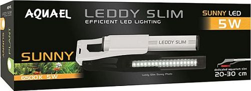 Светильник Aquael LEDDY SLIM SUNNY для аквариума 20-30 см, 5 Вт