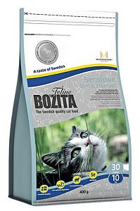 Корм BOZITA Feline Sensitive Diet&Stomach 30/10 для кошек c чувствительным пищеварением, пожилых
