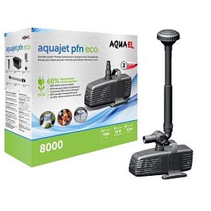 Насос фонтанный Aquael AQUAJET PFN ECO- 8000, 7500&nbsp;л/ч, подъем воды 500&nbsp;см