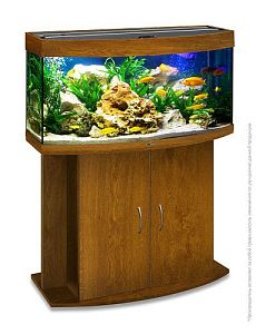 Аквариум Biodesign ПАНОРАМА 120, без светильника, 117 л, 81х38×52 см