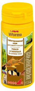Основной корм Sera VIFORMO для придонных рыб, таблетки 130 шт., 50 мл
