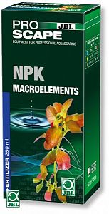 Азотно-фосфорно-калийное удобрение JBL ProScape NPK+ Macroelements для акваскейпов, 250 мл