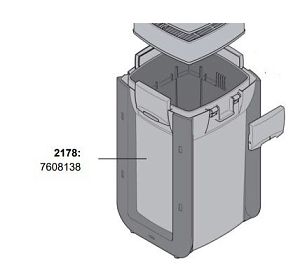 Контейнер для внешнего фильтра EHEIM 2178 professional 5e