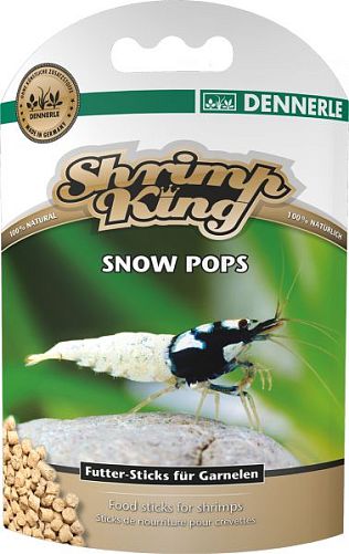 Dennerle Shrimp King Snow Pops  Основной корм премиум-класса для креветок, 40 г