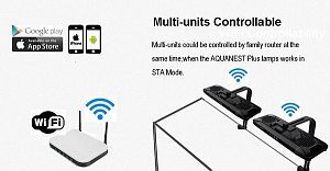 Светильник светодиодный Aquanest M<sup>7</sup>&nbsp;II&nbsp;Aquarium light полного спектра для рифовых аквариумов, 200&nbsp;Вт