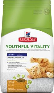 Корм Hill’s Science Plan Adult 7+ Youthful Vitality Курица для пожилых кошек