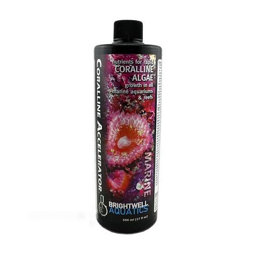 Питательные вещества Brightwell Aquatics Coralline Accelerator для быстрого роста коралловых водорослей, 500 мл