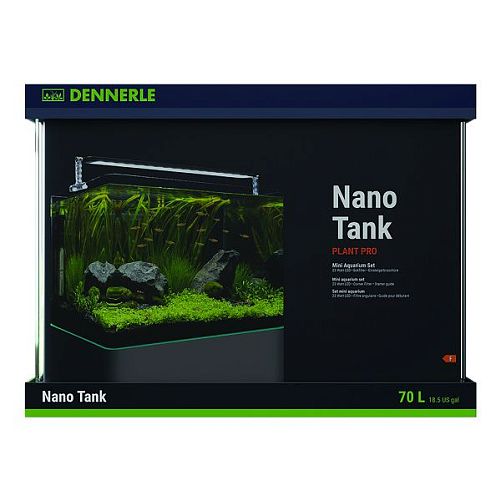 Аквариум Dennerle Nano Tank Plant Pro с фильтром и освещением, 70 л