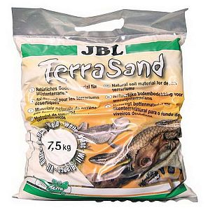 Донный грунт JBL TerraSand weiß для сухих террариумов, белый, 7,5 кг