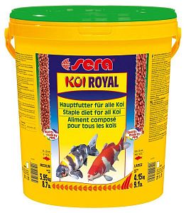 Sera KOI ROYAL ST medium основной корм для кои 12−25 см, гранулы 21 л