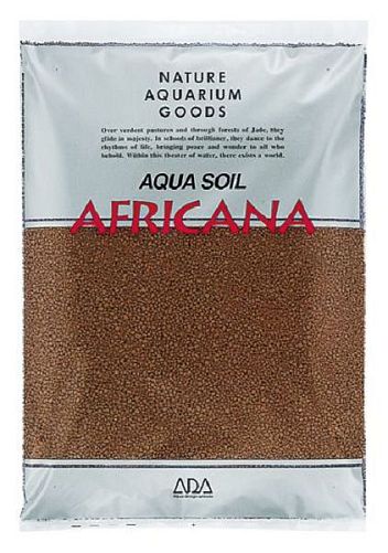 Africana Aqua Soil Powder ADA грунт для аквариума питательный, 9 л