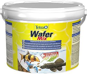 TetraWafer Mix корм для травоядных, хищных и&nbsp;донных рыб с&nbsp;добавлением креветок, пластинки 3,6&nbsp;л