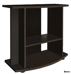 Подставка без дверок Biodesign ПАНОРАМА 140 чёрная шагрень, влагостойкая плита ЛДСП 16 мм, 86х41×74 см