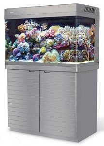 Тумба Red Sea для аквариума MAX 250 серебряная, 95×55,2×80 см