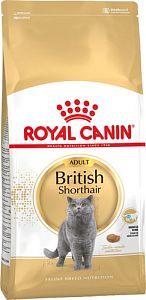 Корм Royal Canin British Shorthair для кошек британской короткошерстной породы старше 12 месяцев