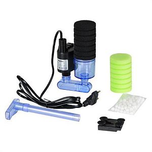 Фильтр Naribo с&nbsp;помпой, открытая губка и&nbsp;био-наполнитель, 450&nbsp;л/ч