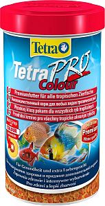 TetraPro Color Crisps специальный корм для яркого окраса всех видов аквариумных рыб, чипсы 500&nbsp;мл