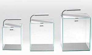 Аквариум AQUAEL Shrimp Set SMART PLANT II 10 белый, 20х20×25 см, 10 л