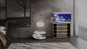 Аквариум Псевдоморе с тумбой STELLEX AQUA 200, 200 л, 101×41×136 см
