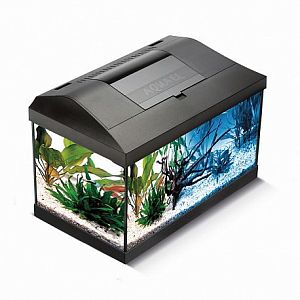 Аквариум Aquael LEDDY SET PLUS 40 D&N 2.0 черный, 25 л