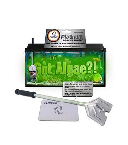 Аквариумный скребок Platinum Scraper 18&nbsp;ручной, 45&nbsp;см