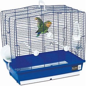 Pet Inn Клетка ALBATROS для птиц, 2 кормушки, поилка, 2 жердочки, 59х34×46,5 см
