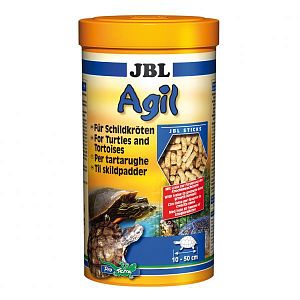 Основной корм JBL Agil для водных черепах 10−50 см, палочки 1 л
