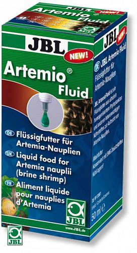 JBL ArtemioFluid жидкий корм для науплий артемии, 50 мл