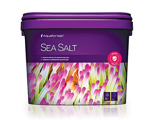 Sea salt Aquaforest морская соль для аквариумов с рыбой и мягкими кораллами, 10 кг
