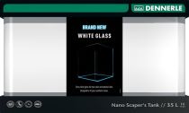 Аквариум Dennerle Nano Scaper's Tank White Glass 35 л, из осветленного стекла от интернет-магазина STELLEX AQUA