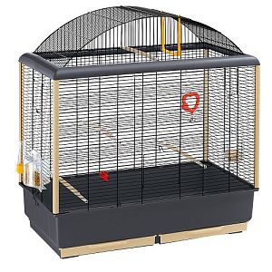 Клетка Ferplast PALLADIO 5 для птиц, черная, 71х38×78 см