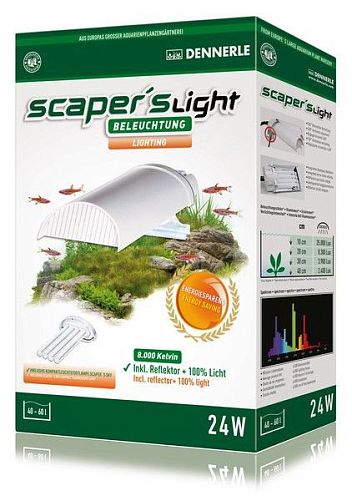 Dennerle Scaper's Light 24W светильник для растительных аквариумов 40-60 л, 24 Вт, 8000 K