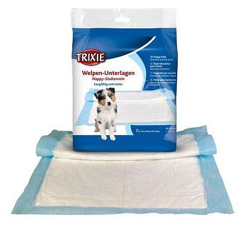 Пелёнки TRIXIE для собак с абсорбирующим полимером, 60х90 см, 8 шт.