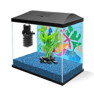 Аквариум Aquael LEDDY MINI 35 черный, 19 л, без светильника