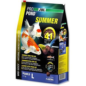 Корм JBL ProPond Summer L основной летний для крупных карпов кои, гранулы 4,1 кг  (12 л)