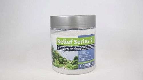 Песок декоративный Prodibio Relief Series S, белый, 1 кг