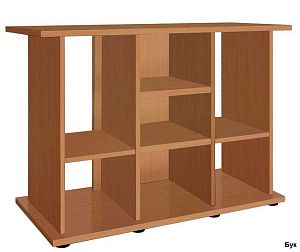 Подставка без дверок Biodesign РИФ 250&nbsp;чёрная шагрень, влагостойкая плита ЛДСП 16/22&nbsp;мм, 101х46&times;74&nbsp;см