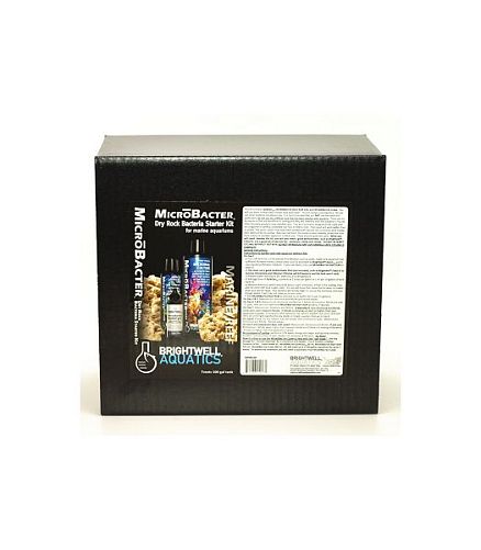 Набор для запуска аквариума MicroBacter Dry Rock Starter Kit for 100 gallon tank, на сухих рифовых камнях