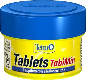 TetraTablets TabiMin основной корм для сомов и&nbsp;донных рыб, таблетки 58&nbsp;шт.