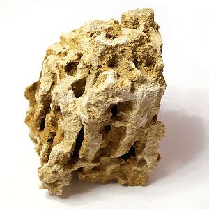 Камень песчаник пещеристый желтый, кг