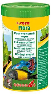 Sera Flora растительный корм, хлопья 250 мл